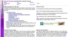Desktop Screenshot of csectionrecovery.com